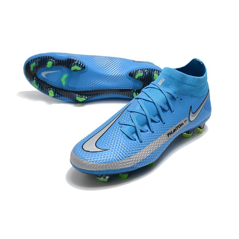 Nike Phantom GT Elite DF FG Modrý stříbrný